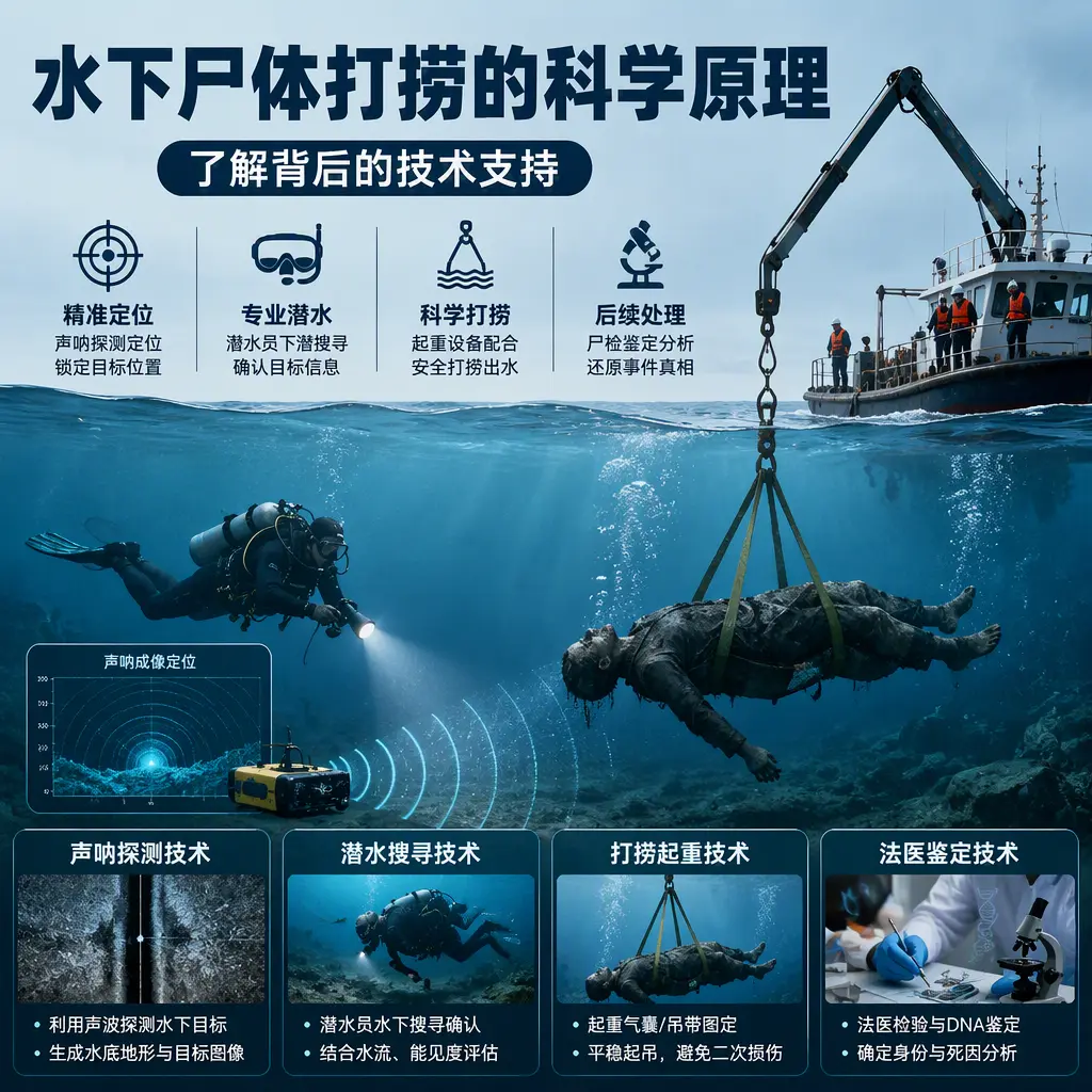 囊谦水下尸体打捞的科学原理，了解背后的技术支持